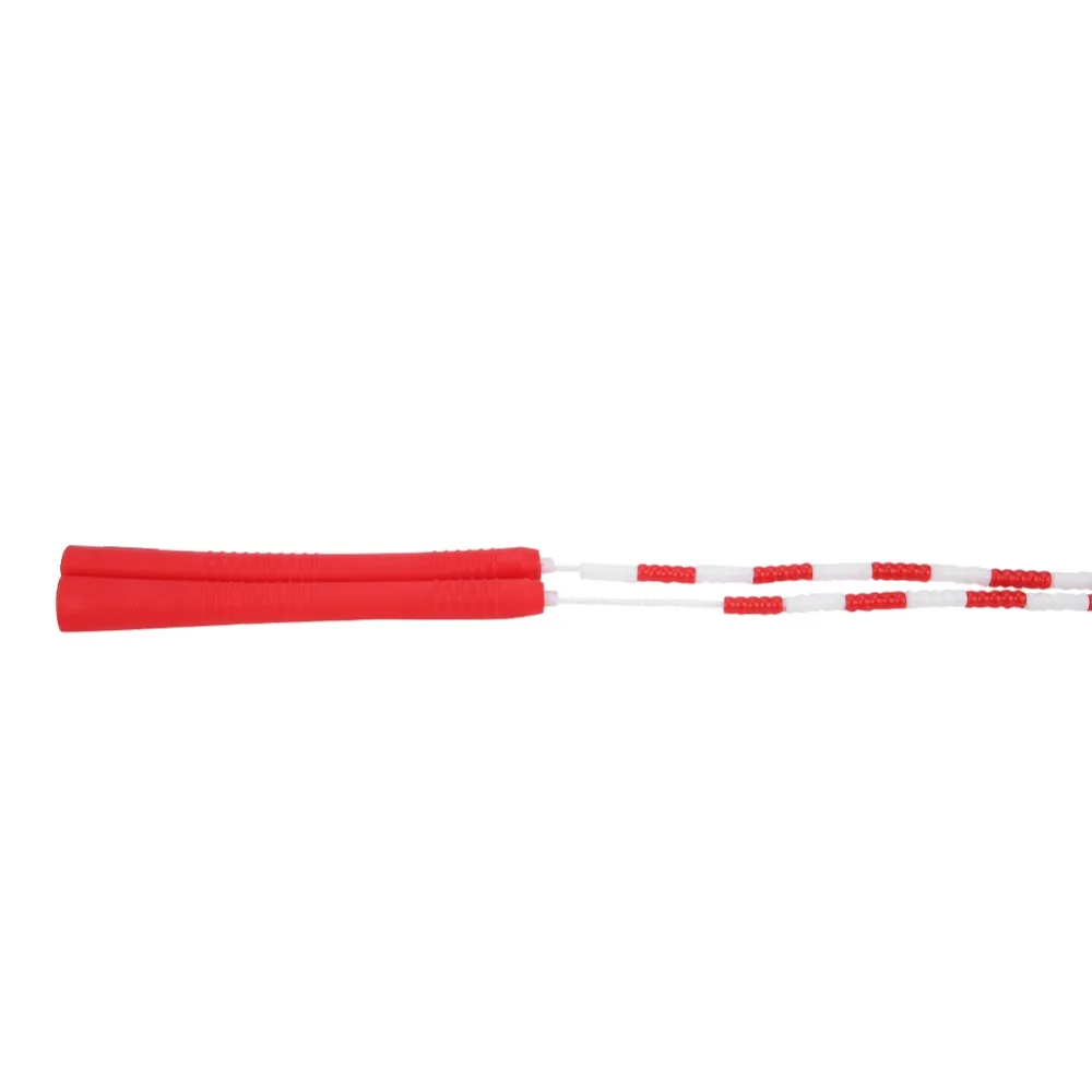 Rope skipping PVC Beads Beaded Segmented Jump Rope TPU 2.8-meter Skipping Rope Exercise Jump Rope Fitness Training