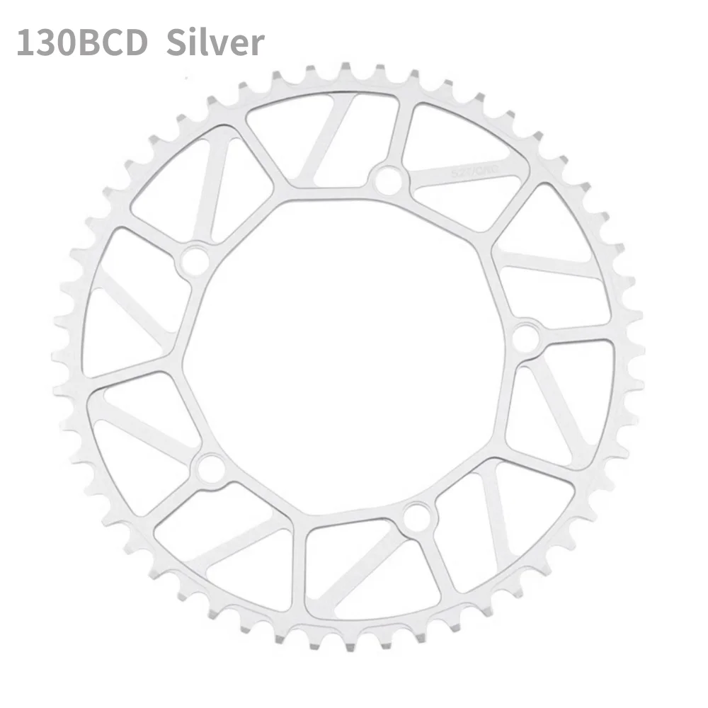 LITEPRO Bicycle Round Disk 130BCD Five Holes Bicycle Disk Narrow and Wide Teeth Disk Suitable for 130 Bcd Five-Claw Crank