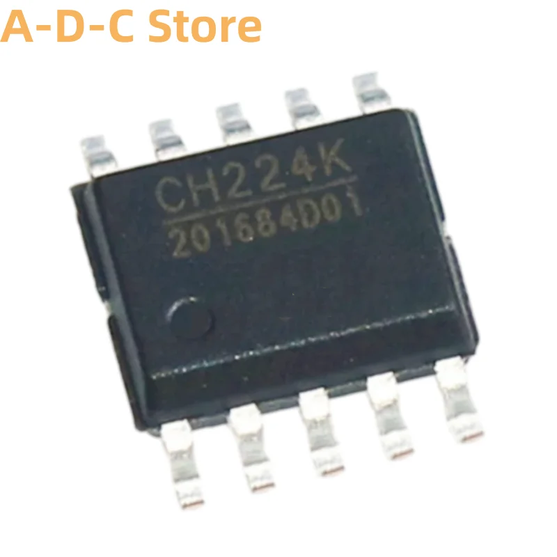 (100piece)100%New CH224K ESSOP-10 CH224 SMD USB PD3.0 Sink Protocol IC Support 100W Fast Charging Power Supply