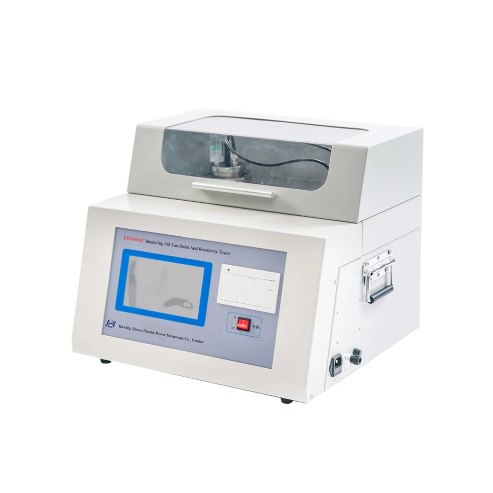 ZWDL Baoding Full Automatic Oil Analysis Equipment Tan Delta for Kit Dielectric Loss Tangent 1 Year Warranty
