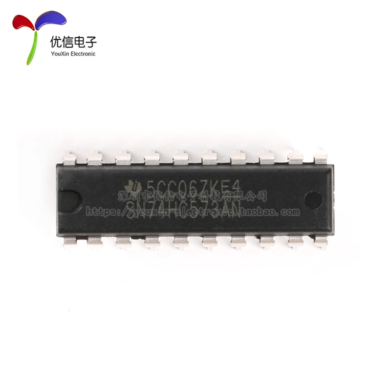 5Pcs/Original genuine direct insertion SN74HC573AN DIP-20 eight bit three state output trigger logic chip