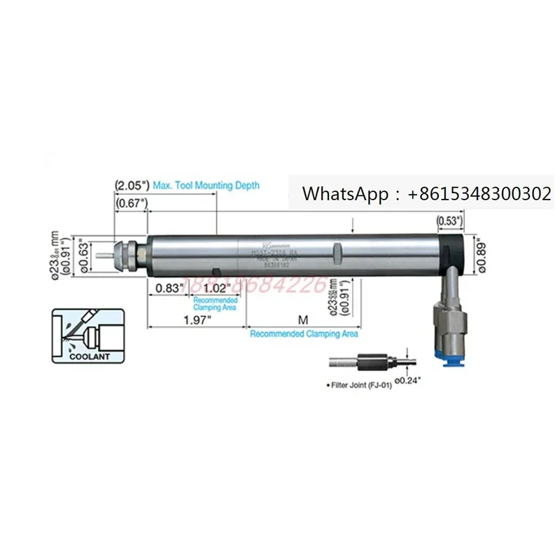 أصيلة NSK Zhongxi NAKANISHI عالية السرعة محرك هوائي المغزل MSS-2008R 2208R 2202R/RA #1