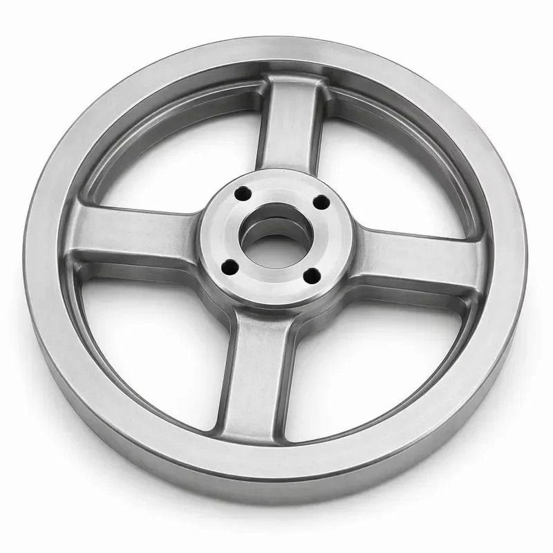 for Custom Precision 3D Printing Steel  Casting Industrial Machinery Generator Flywheel Pulley