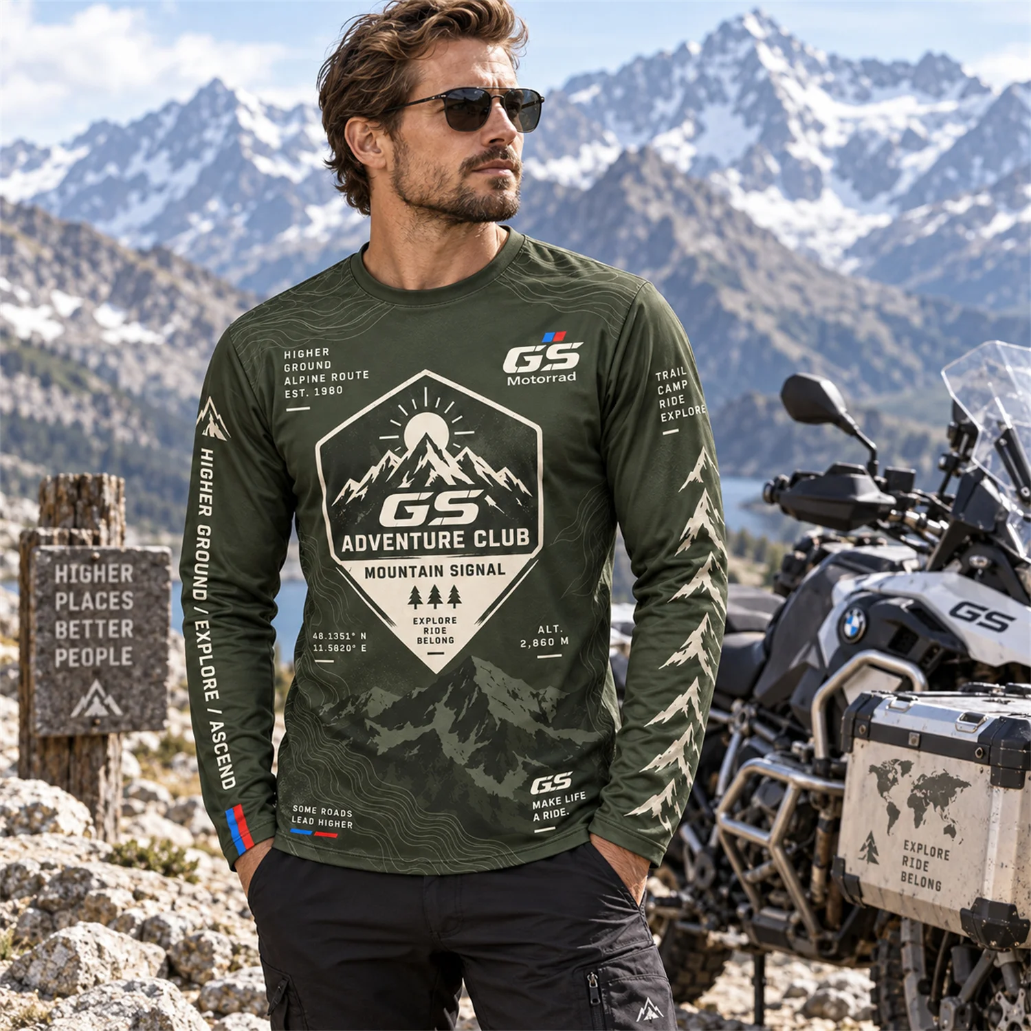 Camiseta de manga larga para m - Outdoor Adventure And Travel reseña y precio