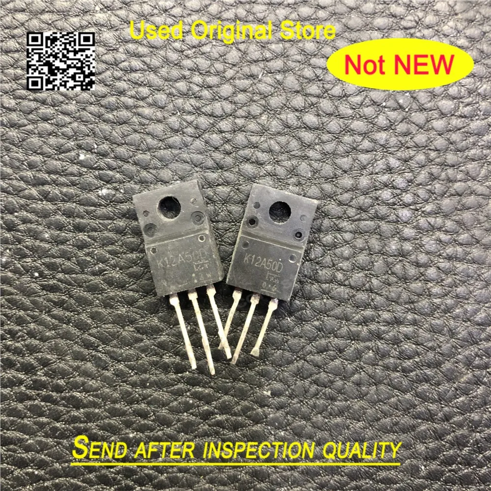 Used  5pcs K12A50D TK12A50D TO-220F In Stock Original disassembly