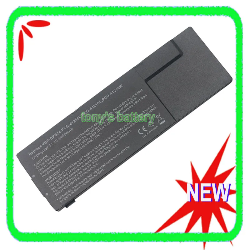 BPS24 Laptop Battery For Sony VAIO VPC-SA VPC-SB VPC-SD VPC-SE SVS13118EC VPCSD1S2C VPC-SB18GA VPC-SB190X VPC-SE2S1C PCG-41218L