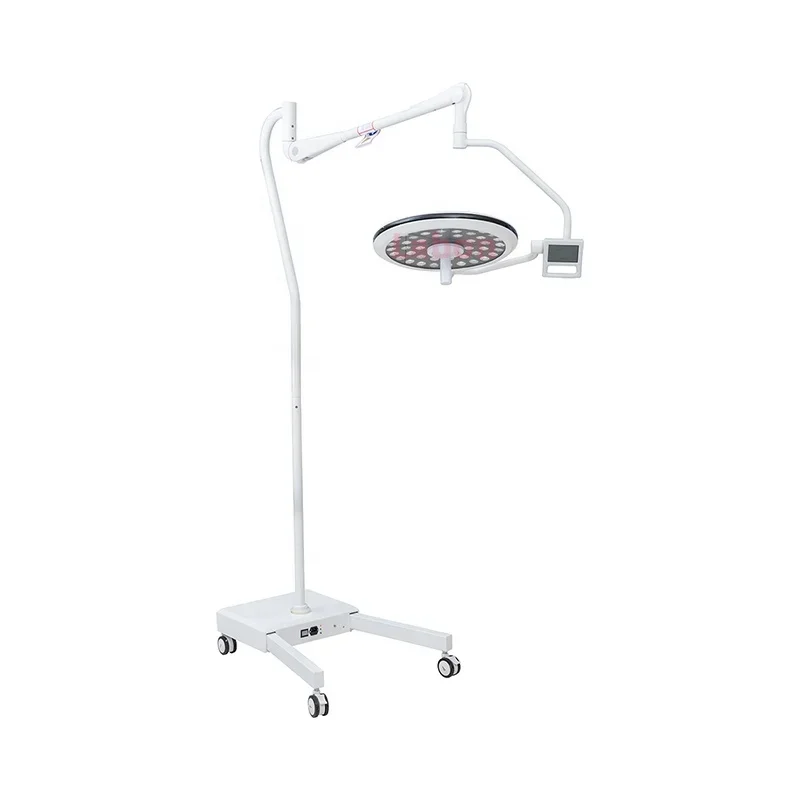 PLM-500L Operation Room LED Shadowless Theatre Lights Floor Standing Surgical Operating Lamp