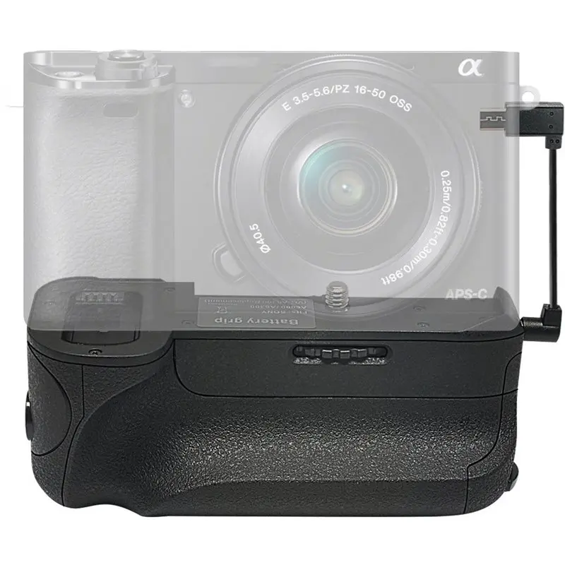 Built-In Remote Control, Battery Grip For Sony A6300 Pro A6300/A6000 Feature Vertical Shooting Screen Lock Functionality