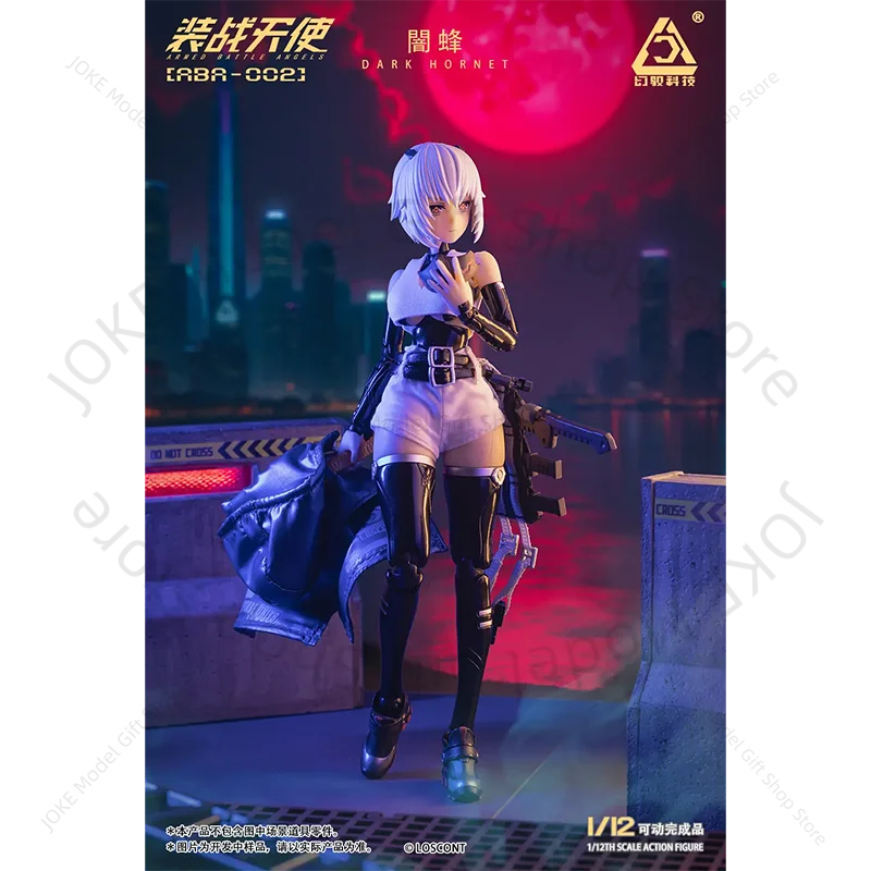 

Original LOSCONT Armed Battle Angels ABA 002 Dark Hornet 1/12 Scale In Stock Anime Action Collection Figures Model Toys
