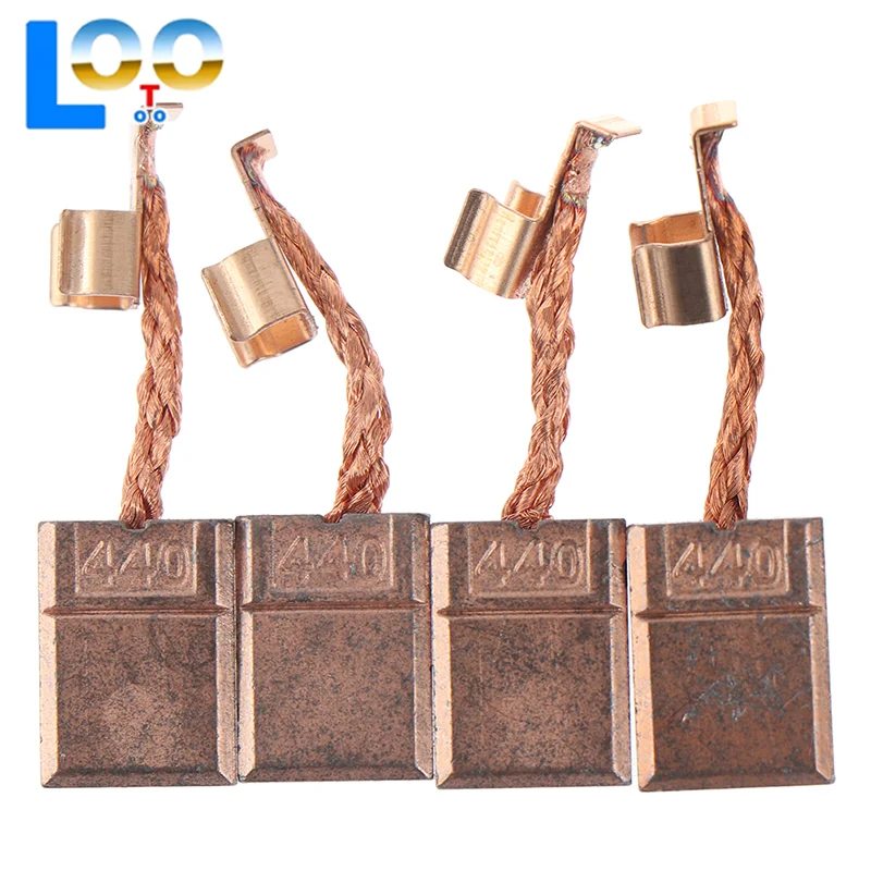 2 пары сменных угольных щеток CB-440 для электроинструментов Makita