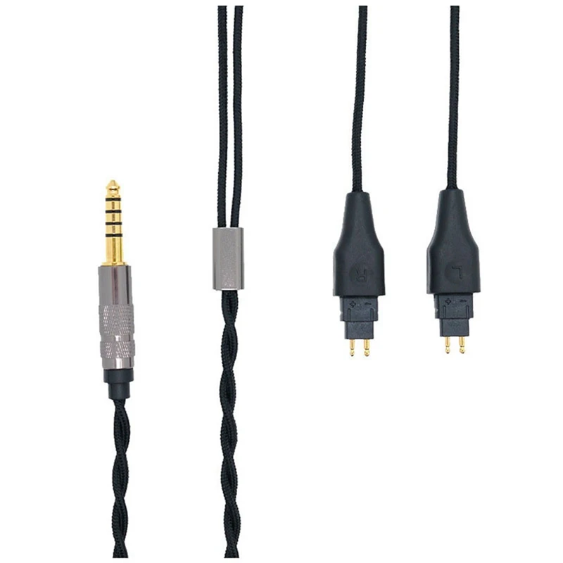 Kabel do słuchawek 4.4mm kabel zbalansowany DIY dla HD580 HD600 HD650 HD660S kabel do aktualizacji słuchawek