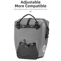 ROCKBROS MTB Bicycle Carrier Bag Rear Rack Bike Trunk Bag Luggage Pannier Back Seat Cycling Bycicle Bag Durable Travel
