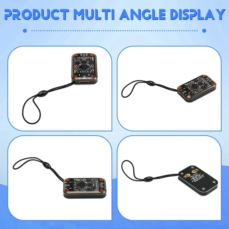 Lecteur de puce intelligent RFID, carte UID et émulateur de carte à puce porte-clés, émulateur RFID, lecture ampa er Em125khz IC 13.56Mhz, décodeur d'insigne