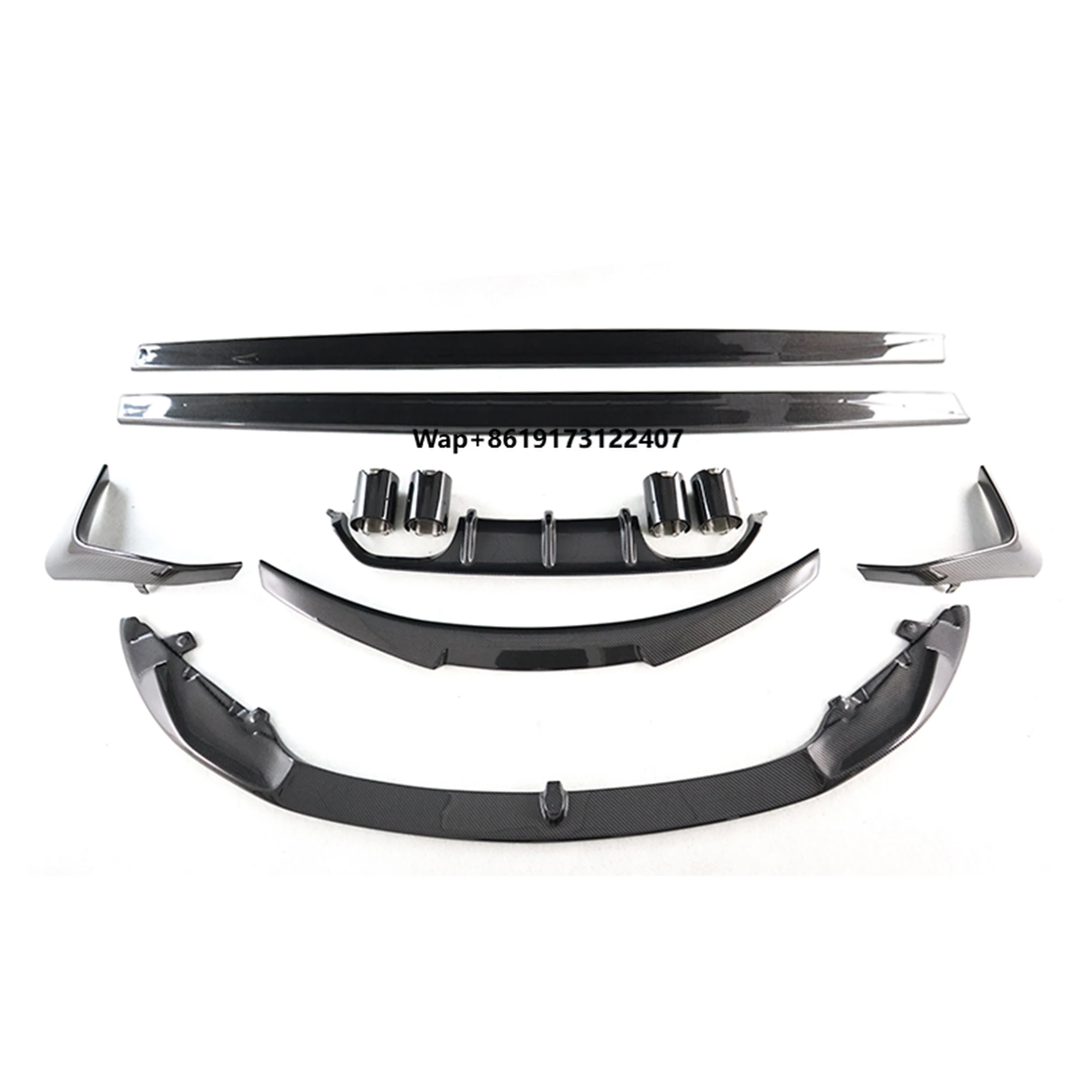 

MP Type Carbon Body Kit for M4 F82 Front Lip Spoiler Side Skirt