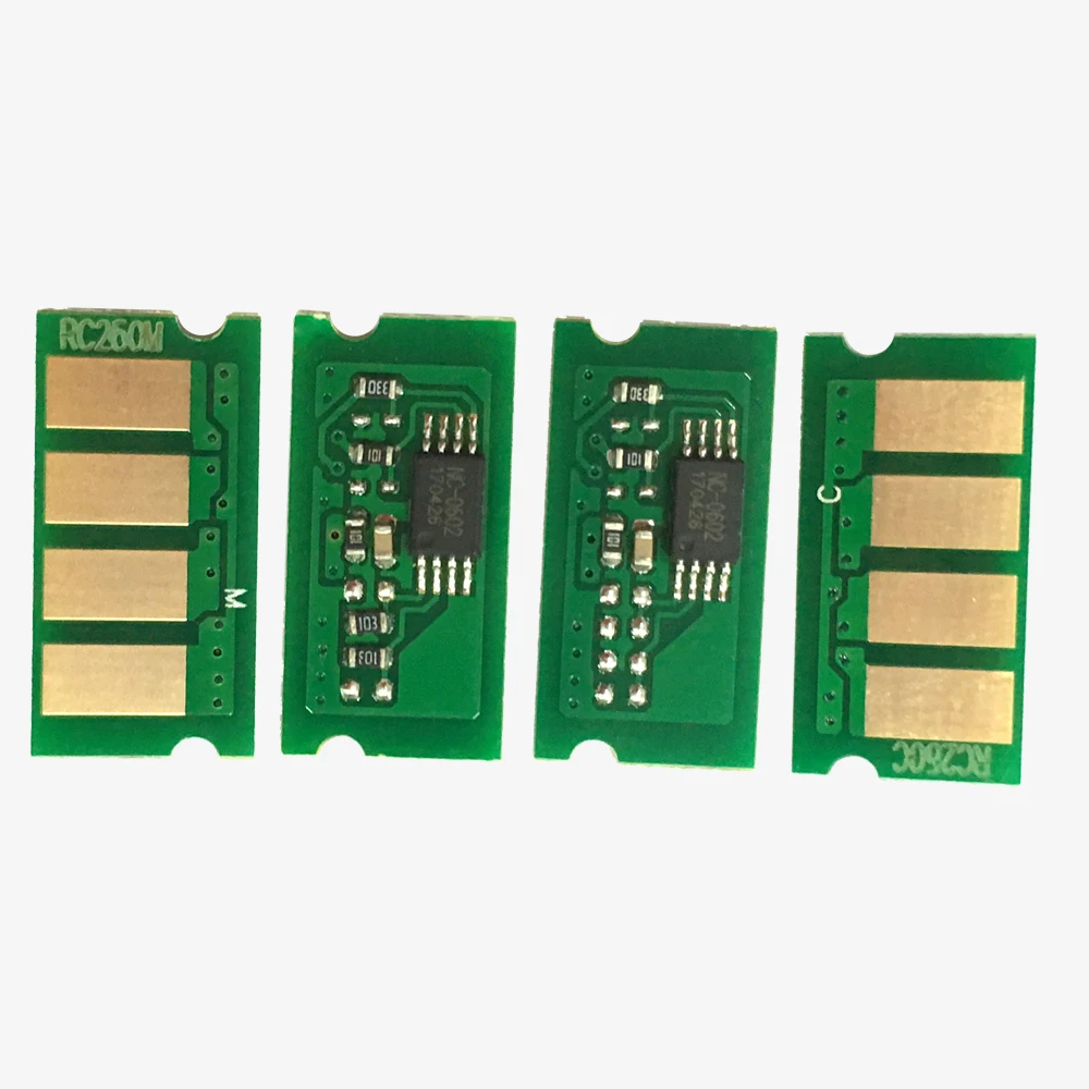 8 puces de réinitialisation de toner SPC260 SPC261 compatibles avec les cartouches Ricoh Aficio SPC260dnw SPC261SF SP C260dnw C261sf 260 261sf