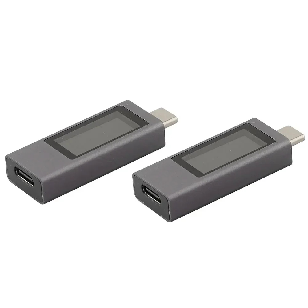 حزمة من 2 نوع-C جهاز قياس الجهد الكهربائي 2302C 240 واط شحن متر الجهد الحالي متر 2 صفحات عرض لتعزيز الوظيفة #6