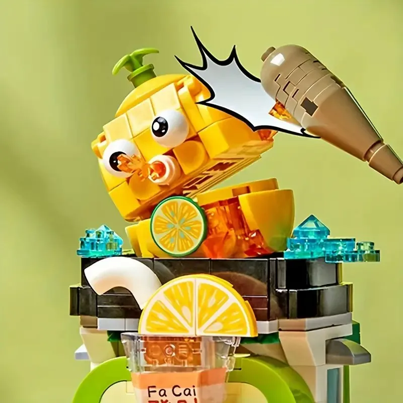 مجموعة مكعبات بناء المتجر الإبداعي لتقوم بها بنفسك نموذج شارع المدينة جزيئات صغيرة تجميعها الطوب ألعاب الأطفال هدايا المفروشات المنزلية