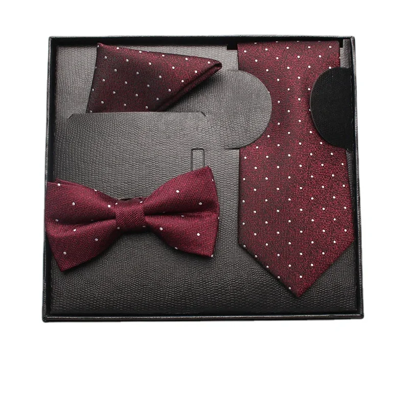 

packing square gift storage pocket towel set gift packing box bow tie
