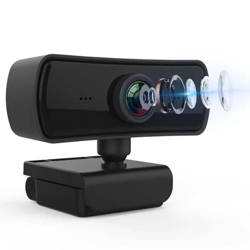 كاميرا ويب صغيرة 2K كاميرا ويب عالية الدقة بالكامل ميكروفون مدمج USB Plug كاميرا ويب للكمبيوتر الشخصي Mac Laptop Xbox Skype Desktop YouTube #1