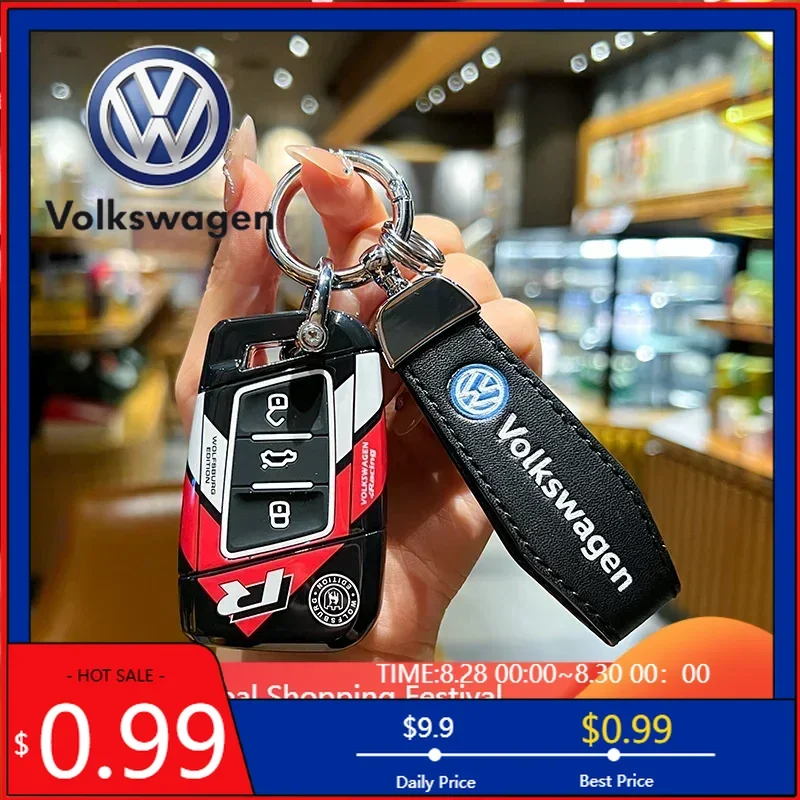 

Новинка 2026: Чехол для автомобильного ключа с покрытием ABS и эффектом лакокрасочного покрытия для VW Volkswagen Passat B8, CC, Arteon, Magotan, GTE