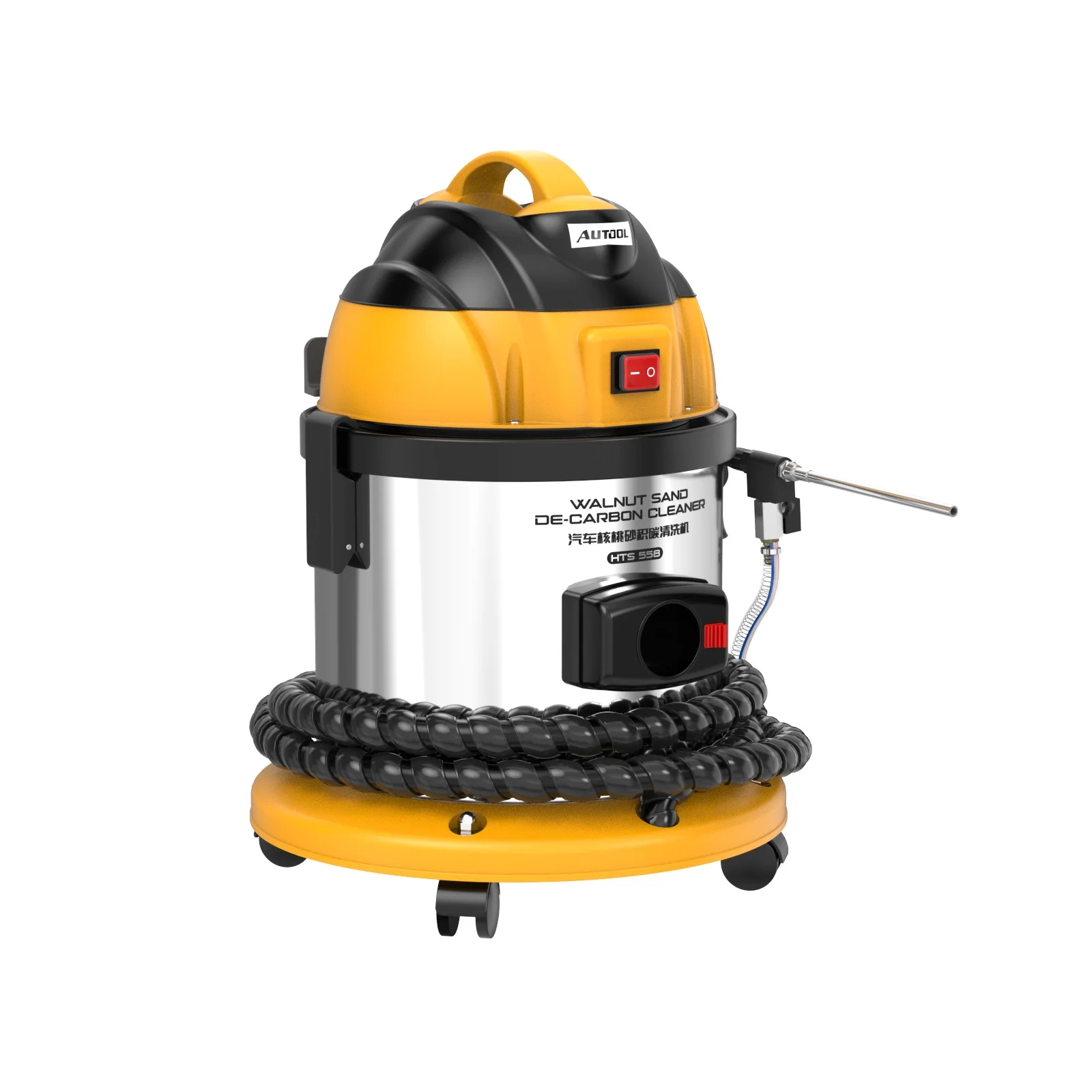 

AUTOOL HTS558 Automotive Walnut Blaster De-Carbon Machine Intake Valve Cleaner 220V /110V Car Engine Carbon Deposition Cleaner