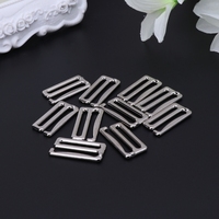 R1WA 10pcs Metal Bra Hook Suspender Clip Corset Garter Belt Clasp Lingerie Supplies
