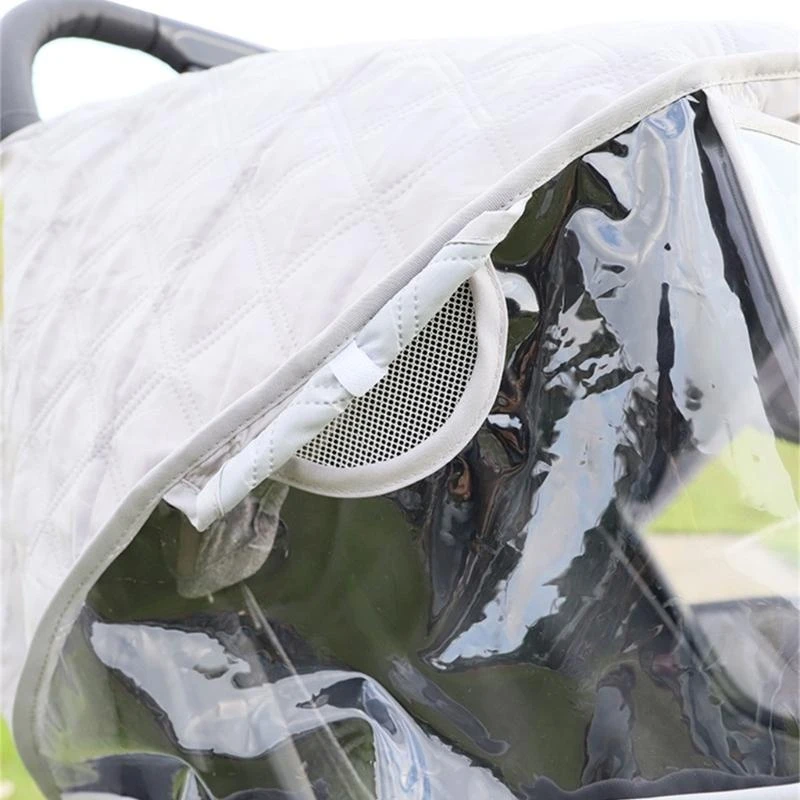 

J15U дождевик для детской коляски, универсальный ветрозащитный защитный чехол для коляски, защита от непогоды, чехол для для