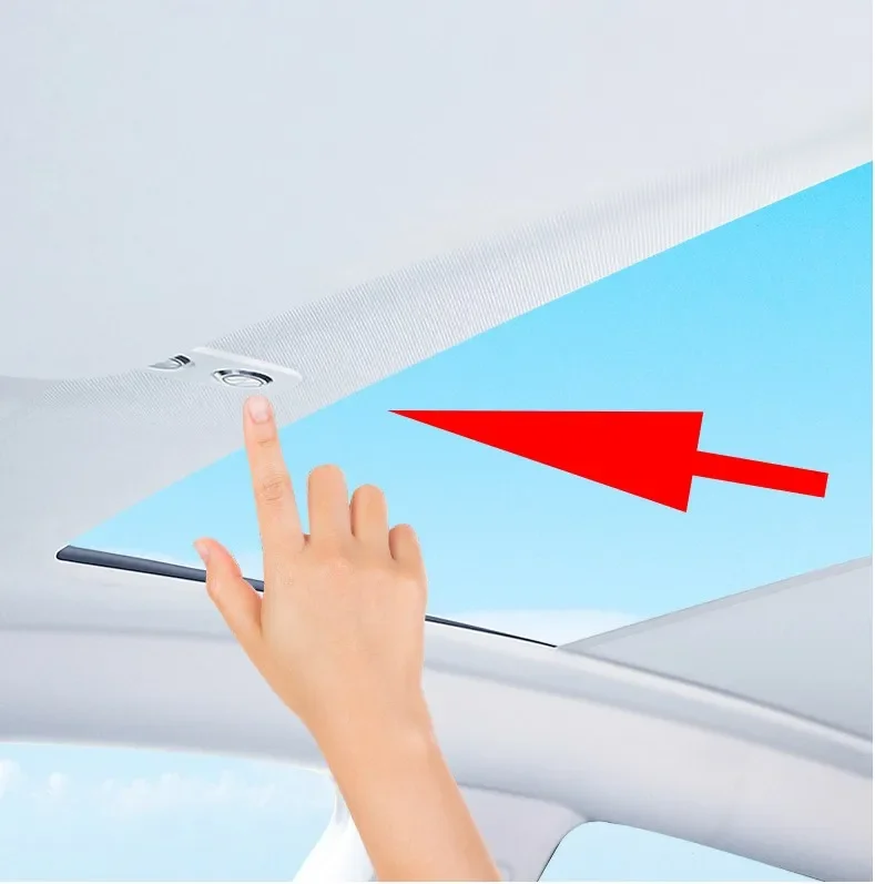 

Electric Retractable Sunshade for Tesla Model Y Wholesale Automated Sun Shade for 2021 2022 2023 2024 Sunroof