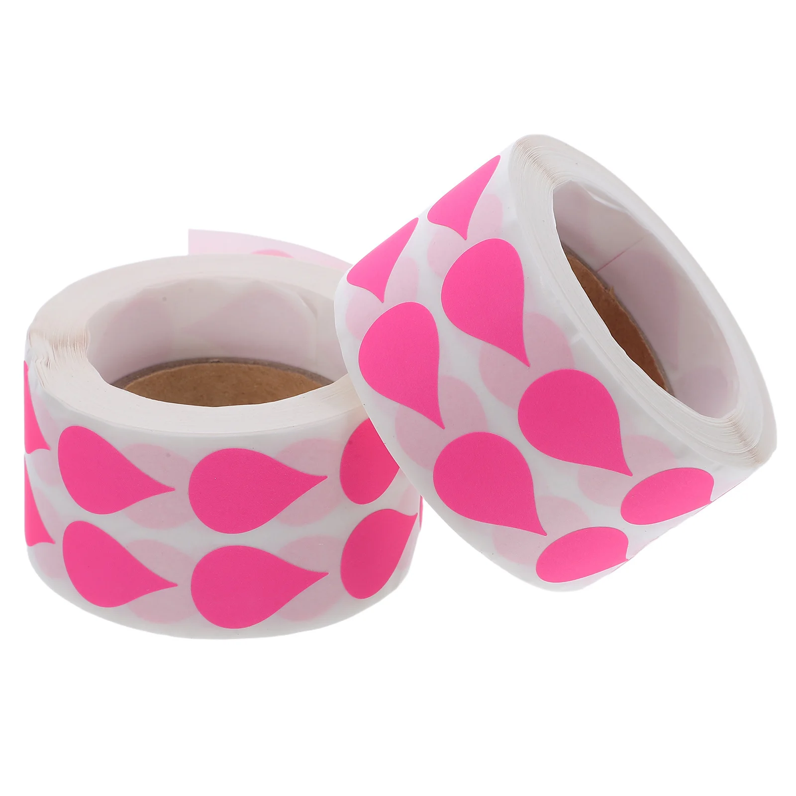 2 لفات من ملصقات الدمعة النيون الفلورسنت القابلة للكتابة ملصقات ذاتية اللصق لتخزين المواد الغذائية ومخزن المطبخ وتنظيم الفصول الدراسية