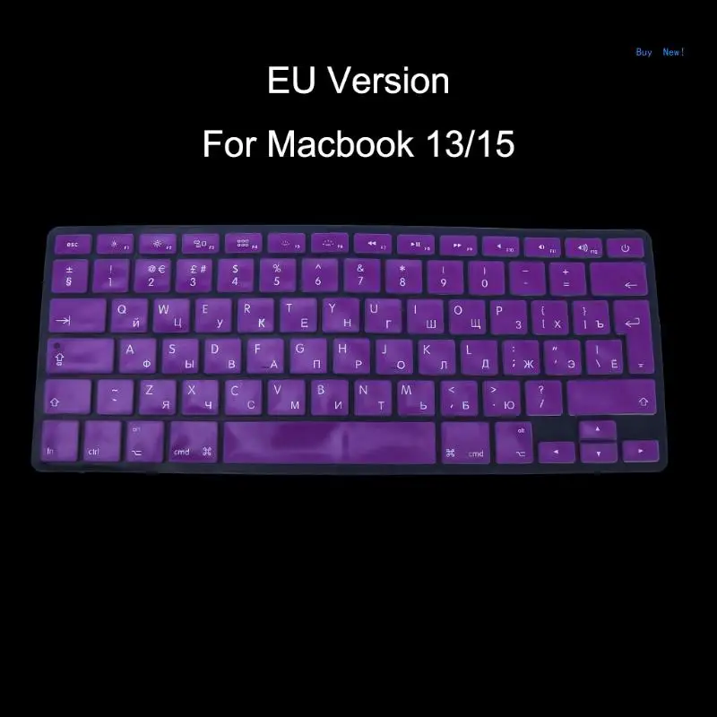 Laptop Keyboard Cover Skin EU Version Silicone For Macbooks Air 13 15