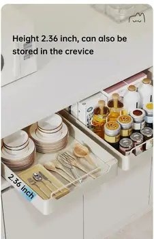 Pull-Out Cabinet Storage Rack 13