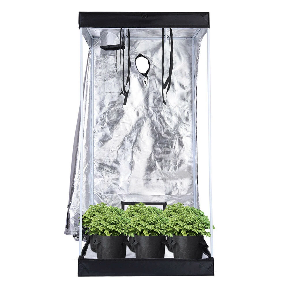 

5PCS Felt Planting Bag Lightweight Breathable Black Garden Planter Round Hanging Pouch for Gardening Growing