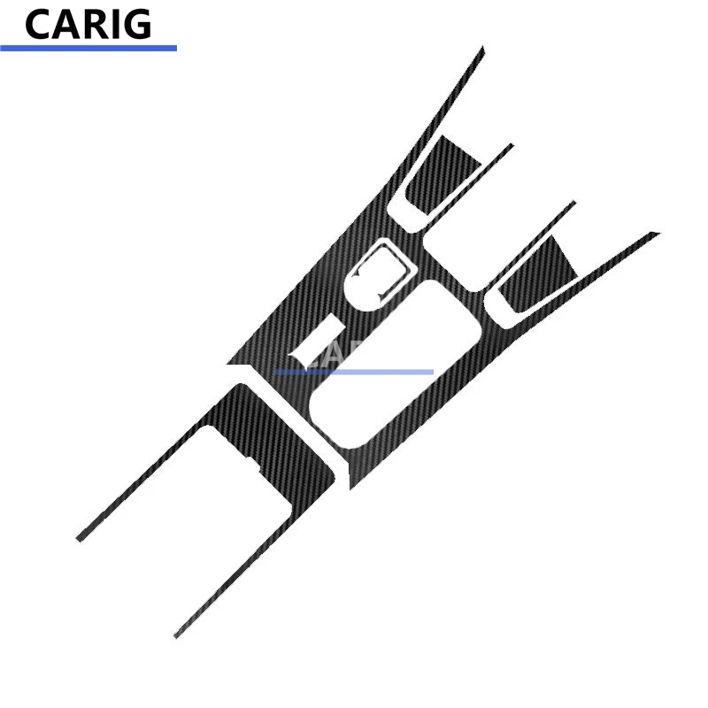 For HAVAL DARGO 21-22 Gear Panel Sticker Modified Carbon Fiber Interior Car Protective Film Accessories Modification