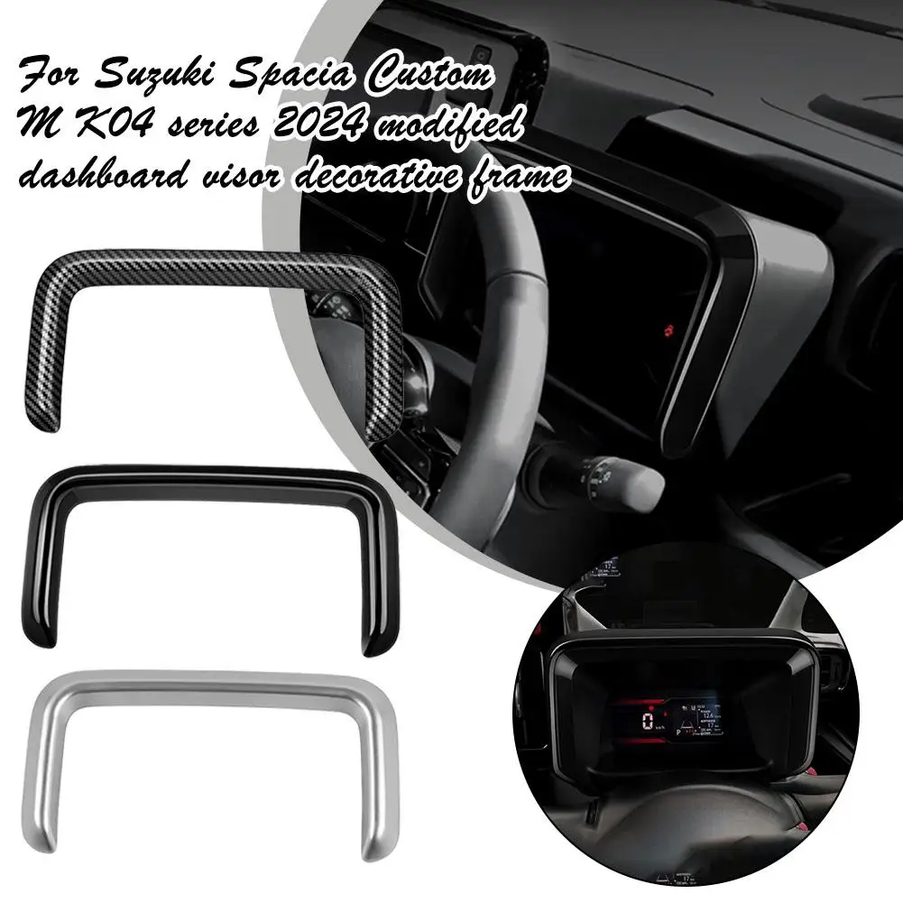 For Suzuki Spacia Custom M K04 Series 2024 Modified Dashboard Visor Decorative Frame Car Interior Accessories