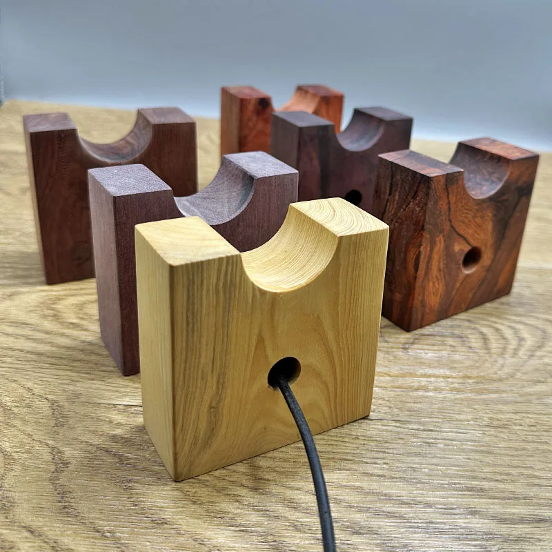 오디오 장비 절연 라인 지원 배나무 절연체 라인 스탠드 서브우퍼 스피커 전원 케이블 충격 흡수 베이스