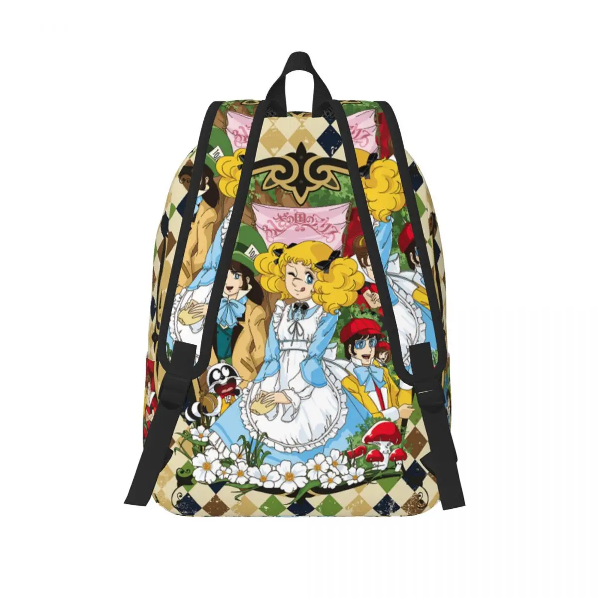 Candy Candy Anime Kurin Zaino Uomo Donna Studente adolescente Zaino da lavoro Kawaii Borsa a tracolla per college per bambini giapponesi leggera