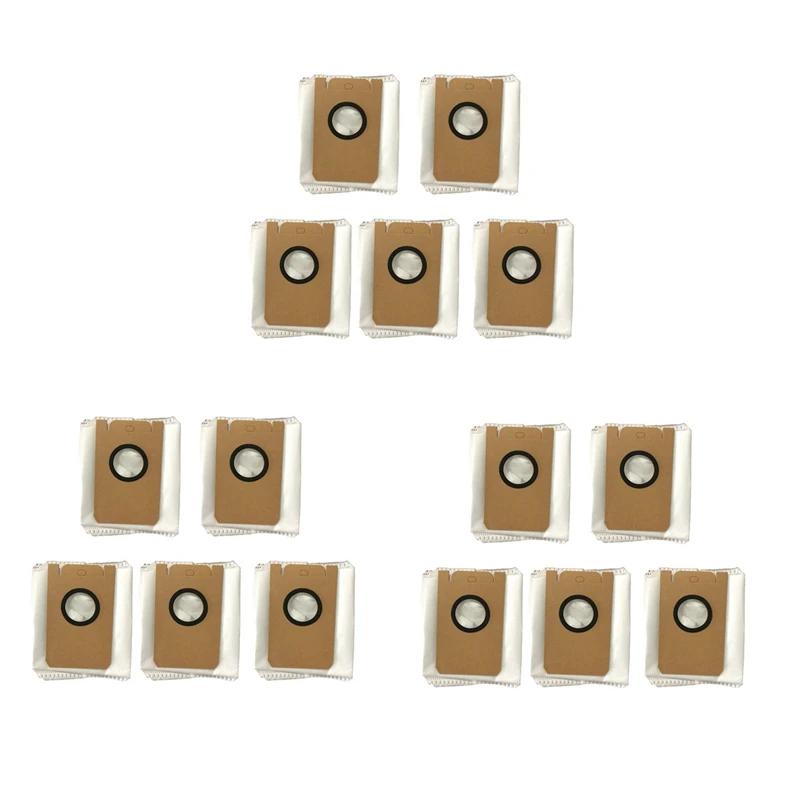 

T83C-15Pcs Dust Bags Kit For Neabot Q11 Robot Household Replace Replacement Vacuum Cleaner Sweeper Dust Bags Cleaning Bag