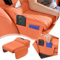 For Haval H9 2rd 2024 2025 Car Armrest Box Height Increase Pad Car Armrest Box Storage Bag Car Leather Protective Cover