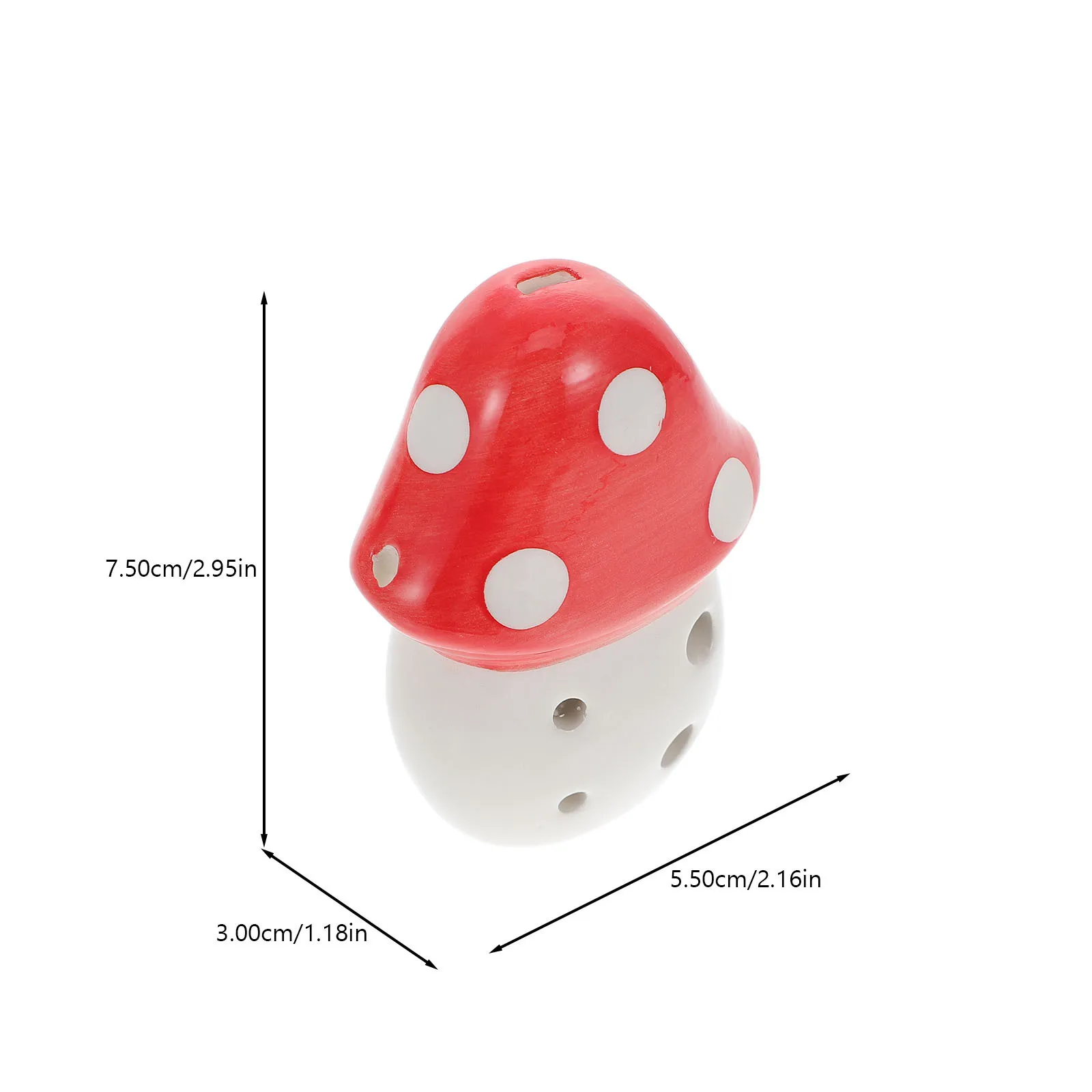 أداة الأكرينا للأطفال مكونة من 6 فتحات على شكل فطر يجذب الاهتمام وصوت موحد جميل رائع لمحبي المبتدئين