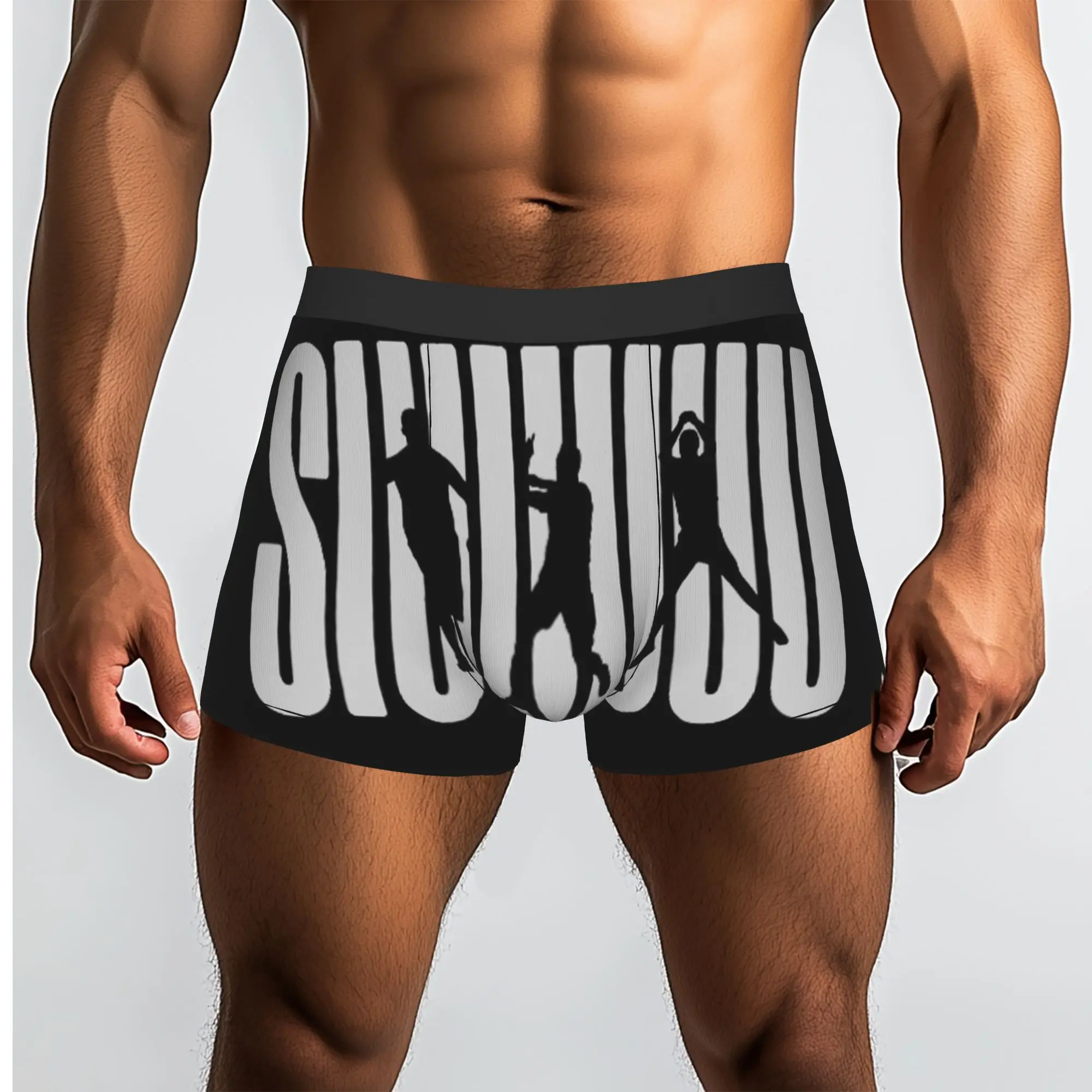 Siuuu Soccer Football Present Boys  siuuu Underpants Breathbale Panties Male Underwear Ventilate Shorts Boxer Briefs