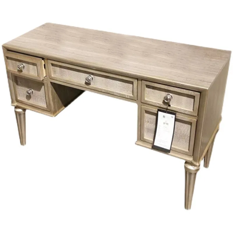 

American dressing, makeup table, makeup mirror combination bedroom
