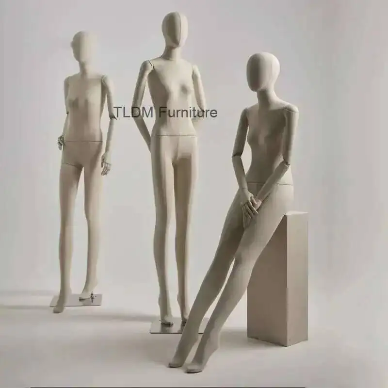 

Women's Display Mannequins Stand Clothing Underwear Store Mannequin Window Display Women's Clothing High-end Full Body Mannequin