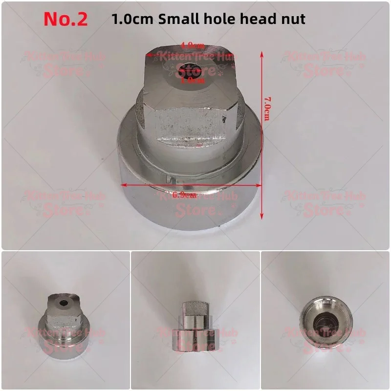 Corn rice grain food puffing machine extruder head nut Twisted hollow stick screw sleeve Rice Snack Machine axis Parts