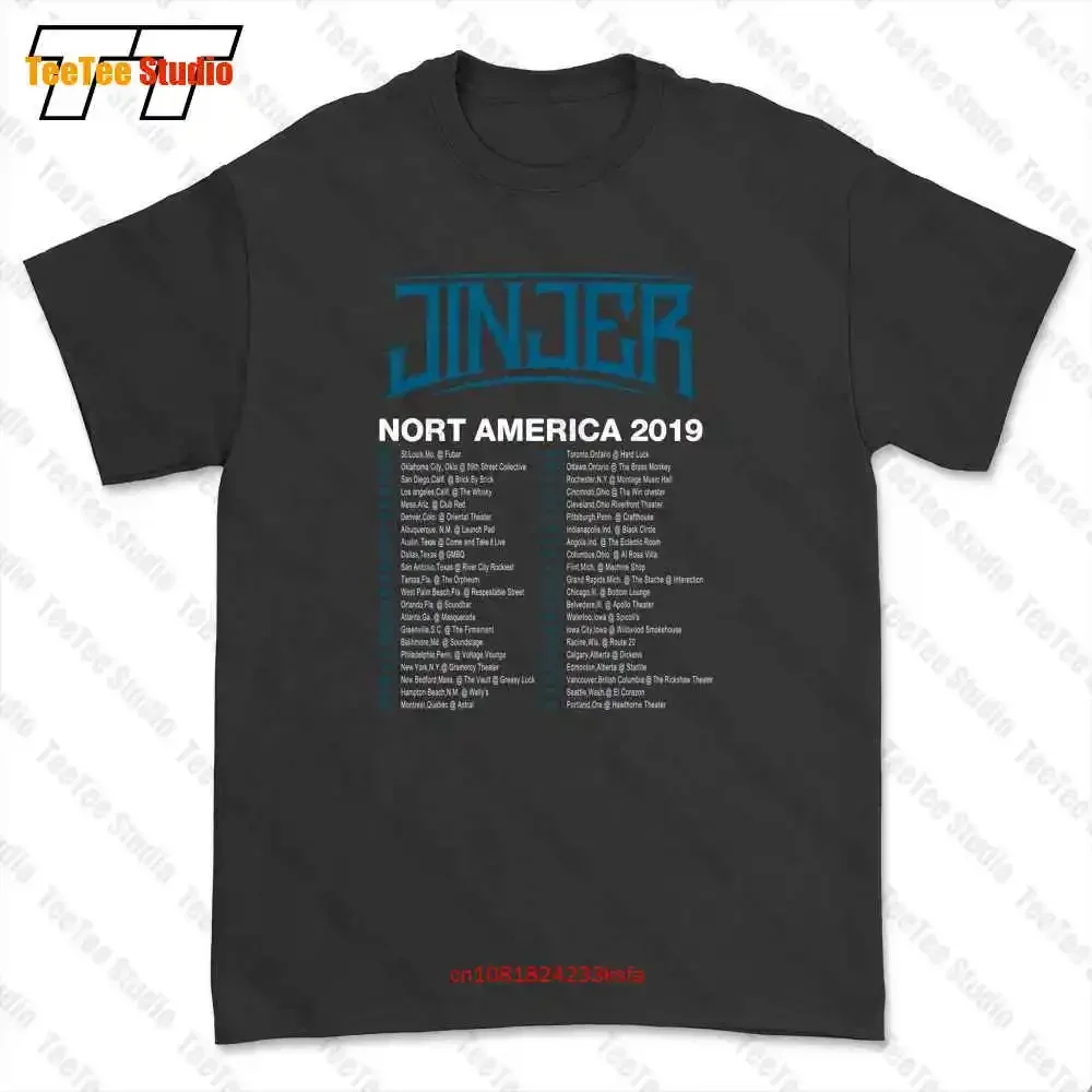 Jinjer Nort Amerika Tour 2019 T-shirt Tee E3PN