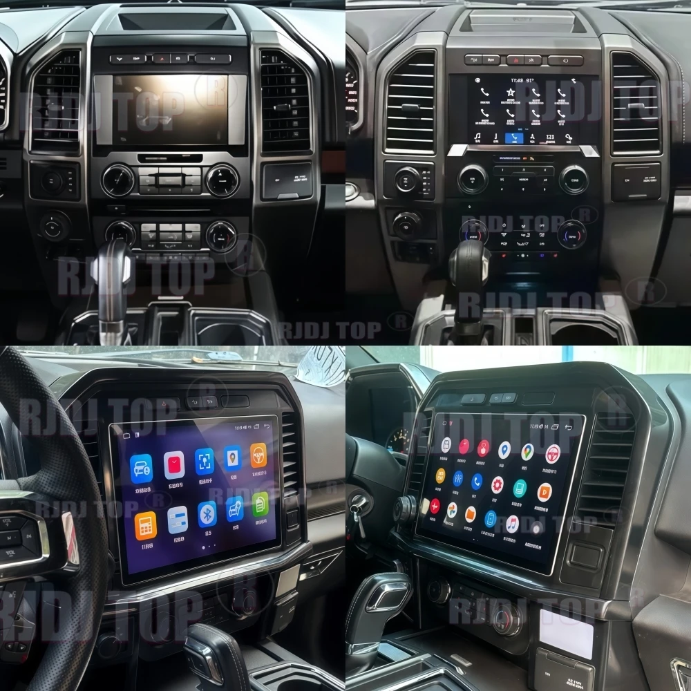 

13.1" Screen For Ford Raptor F150 2015-2021 Tape Recorder Stereo GPS Navigation Media Video Player Wireless Carplay Android Auto