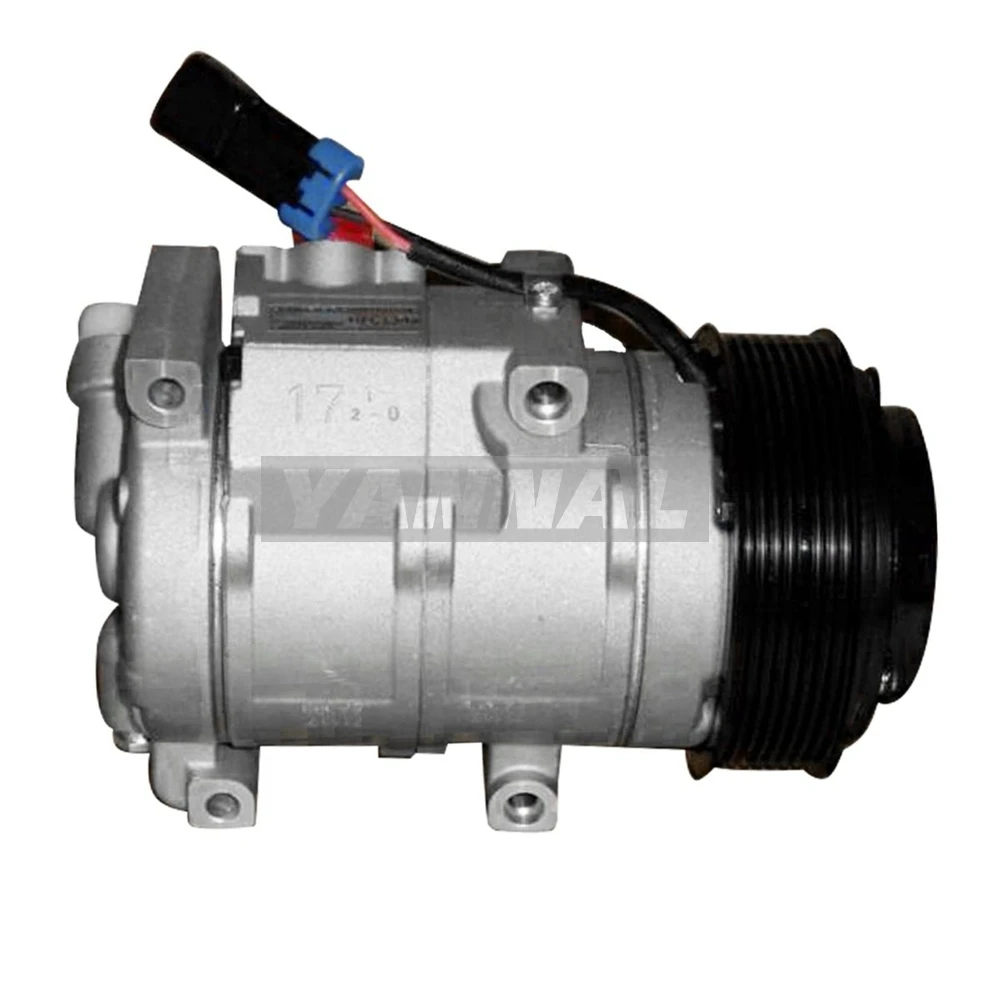 high quality New A C Compressor AT367640 10SRE18C For John Deere E330LC E360LC 370E E210LC E240LC