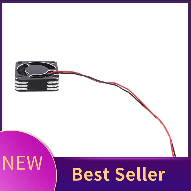 

HFES Metal Shell ESC Motor 25Mm Cooling Fan High-Speed Heat Dissipation Fan Cooler For RC Car Replacement Spare Part Accessory S
