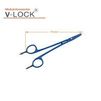 2023 V-LOCK Bipolar dissecting scissors,artery sealor,hemostatic forceps for Electrosurgical L=170mm