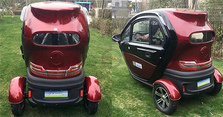 الكبار دراجة ثلاثية العجلات الكهربائية الركاب توك توك سيارة صغيرة الأسرة مركبة 3 عجلة البضائع دراجة ثلاثية العجلات التنقل سكوتر لكبار السن