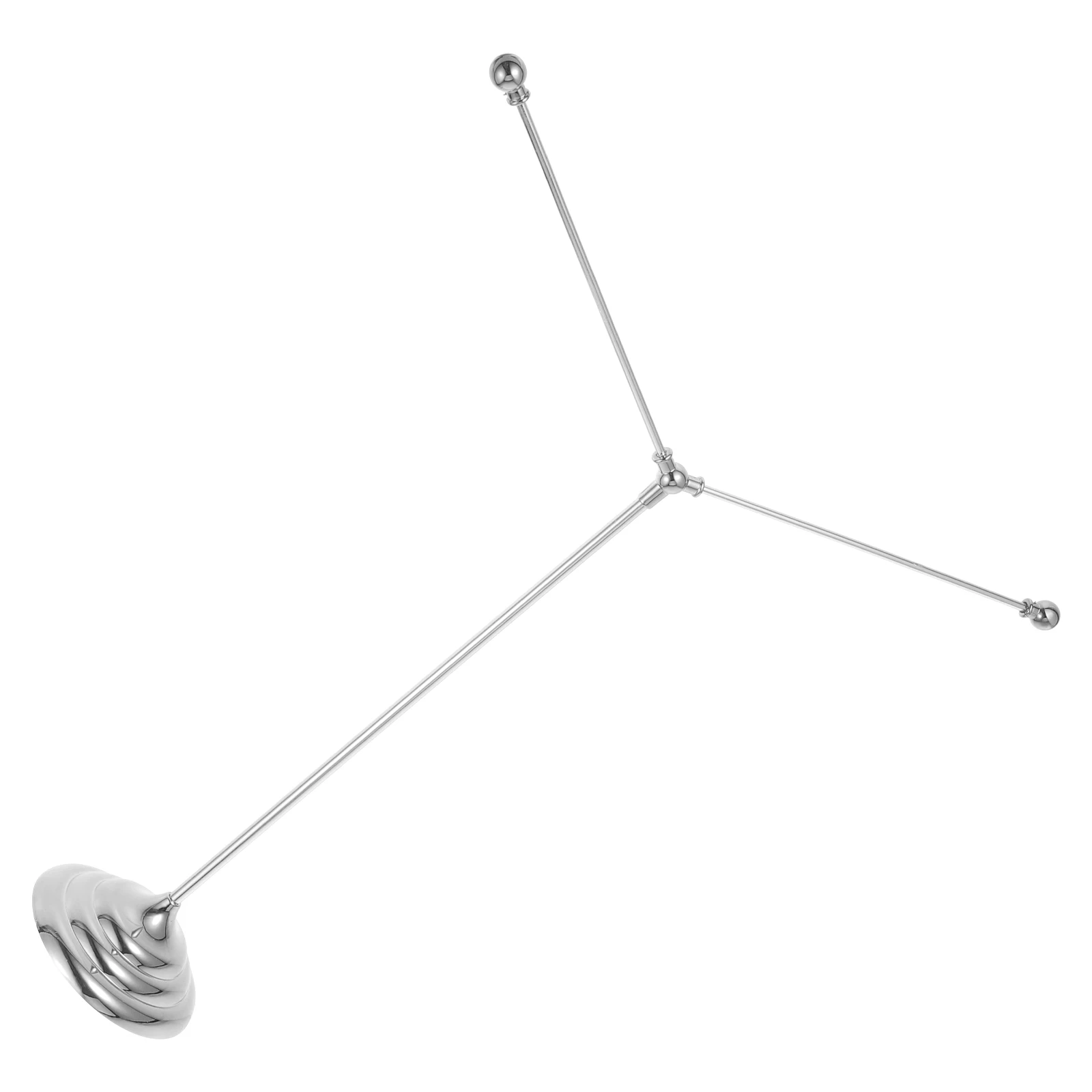 

Round Base Flagpole Stand Y-Shaped Metal Desktop Flag Holder For Office Indoor Tabletop Stable Desk Flag Support Pedestal